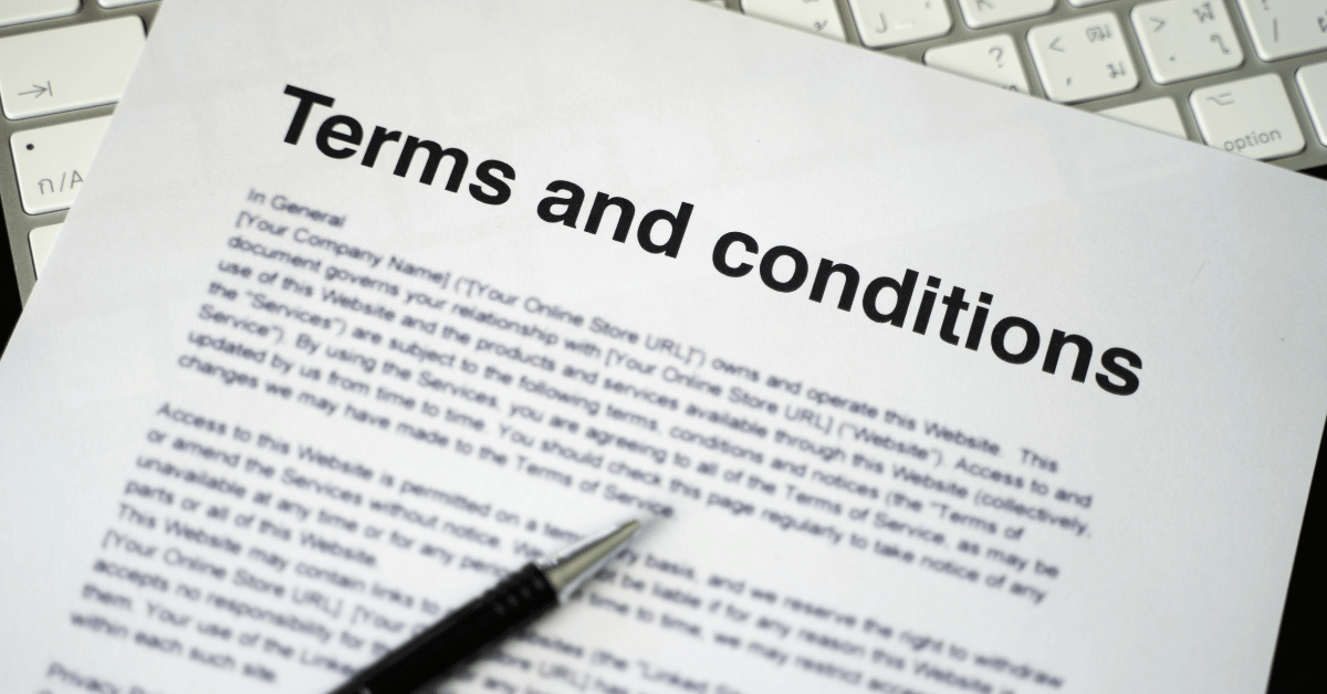Terms and Conditions 1 1